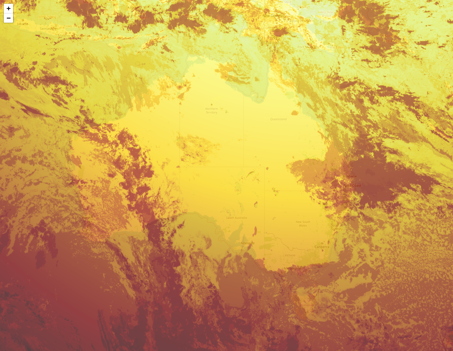 High-Resolution Global Horizontal Irradiance (GHI) in Australia
